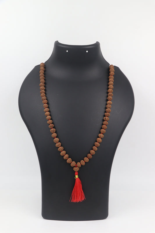 ShivaRatna 11 Mukhi Rudraksha Mala -108 +1 Beads (ISO Certified) - ShivaRatna