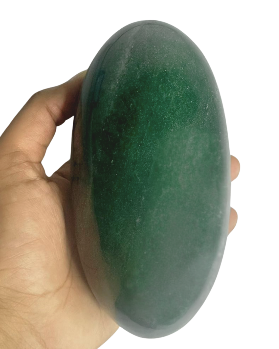 ShivaRatna Green Jade (MARGAJ) Lingam-1128Gram Approx- Lab Certified