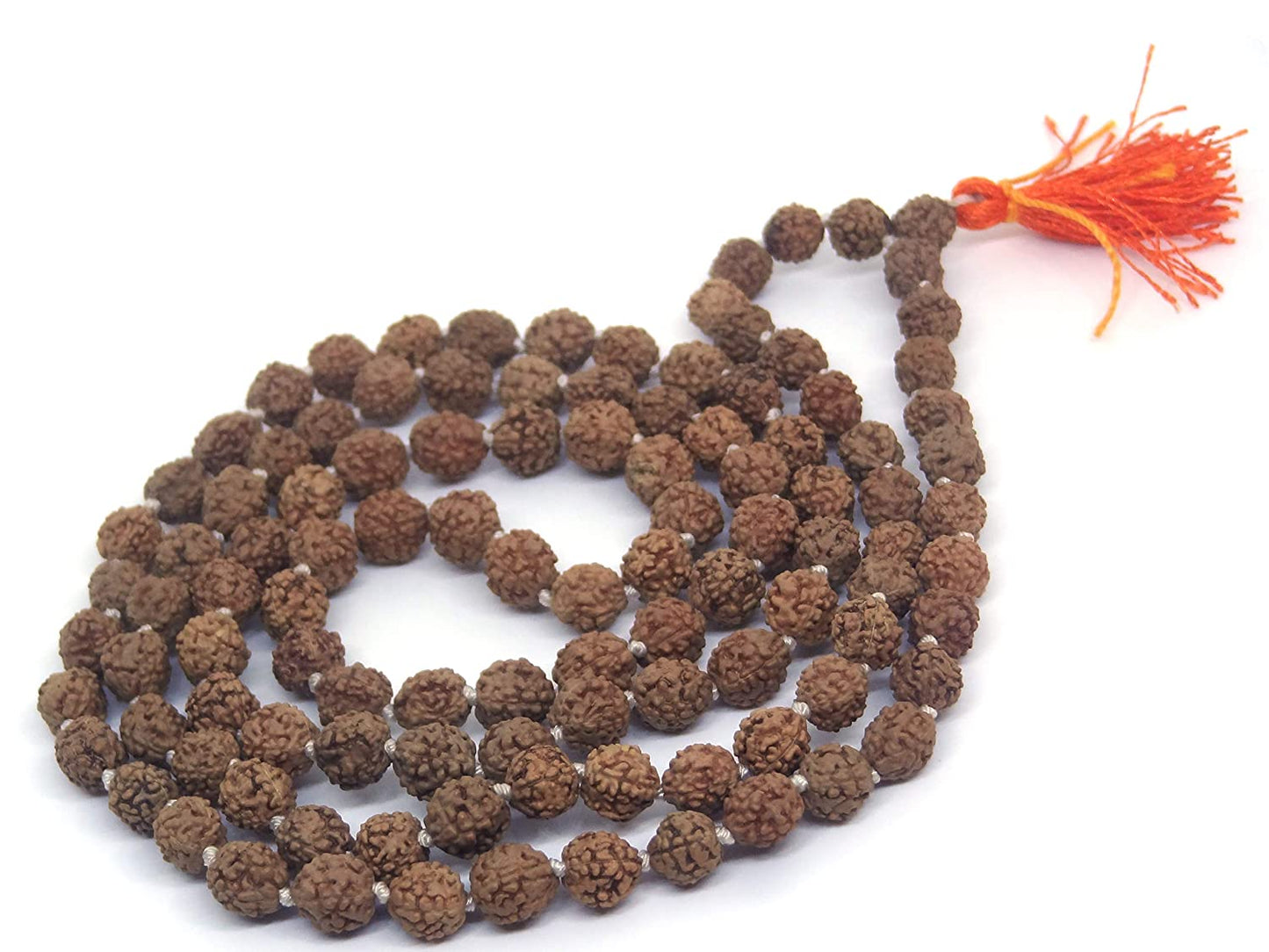 ShivaRatna 4 Mukhi Rudraksha Mala (108+1 Beads) - Lab Certified - ShivaRatna