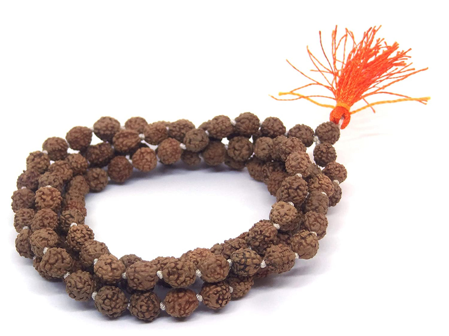 ShivaRatna 4 Mukhi Rudraksha Mala (108+1 Beads) - Lab Certified - ShivaRatna