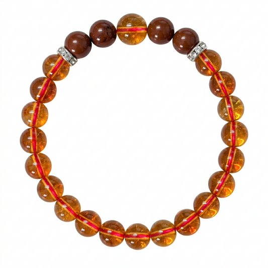 ShivaRatna Leo Spiritual Healing Bracelet – Confidence, Strength & Leadership - ShivaRatna