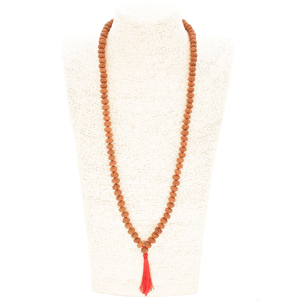 ShivaRatna 9 Mukhi Rudraksha Mala - Lab Certified