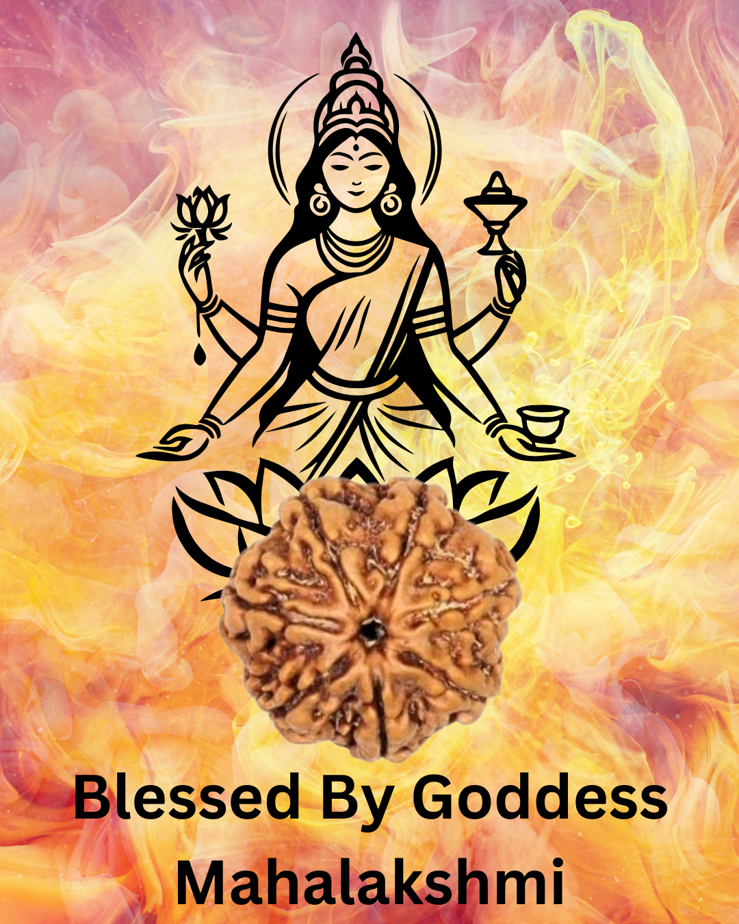 ShivaRatna 7 Mukhi Rudraksha – Certified Nepali Bead, Well-Formed and Fully Matured with X-Ray Verification