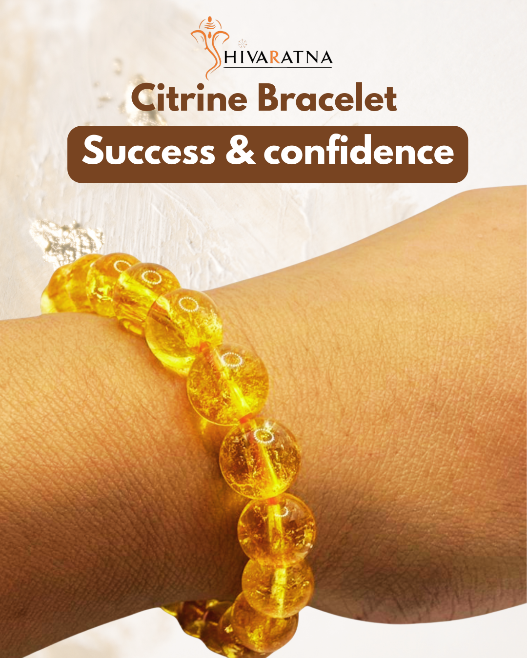 citrine bracelet by shivaratna