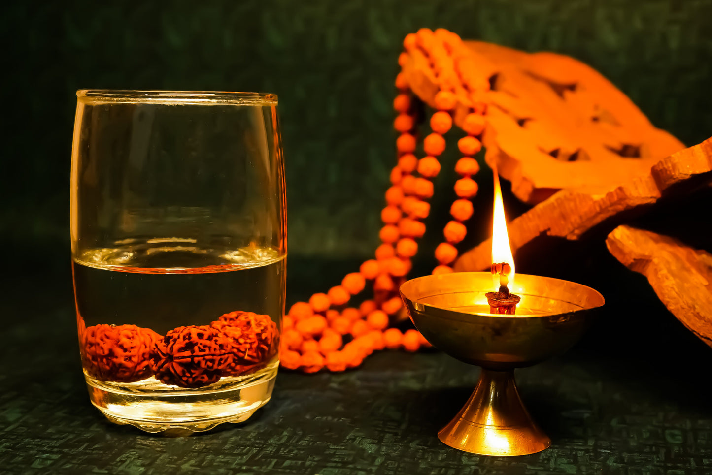 ShivaRatna Water Therapy Rudraksha (Set Of 3)
