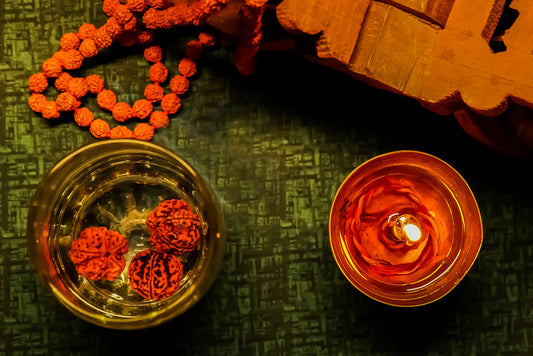 ShivaRatna Water Therapy Rudraksha (Set Of 3) - ShivaRatna