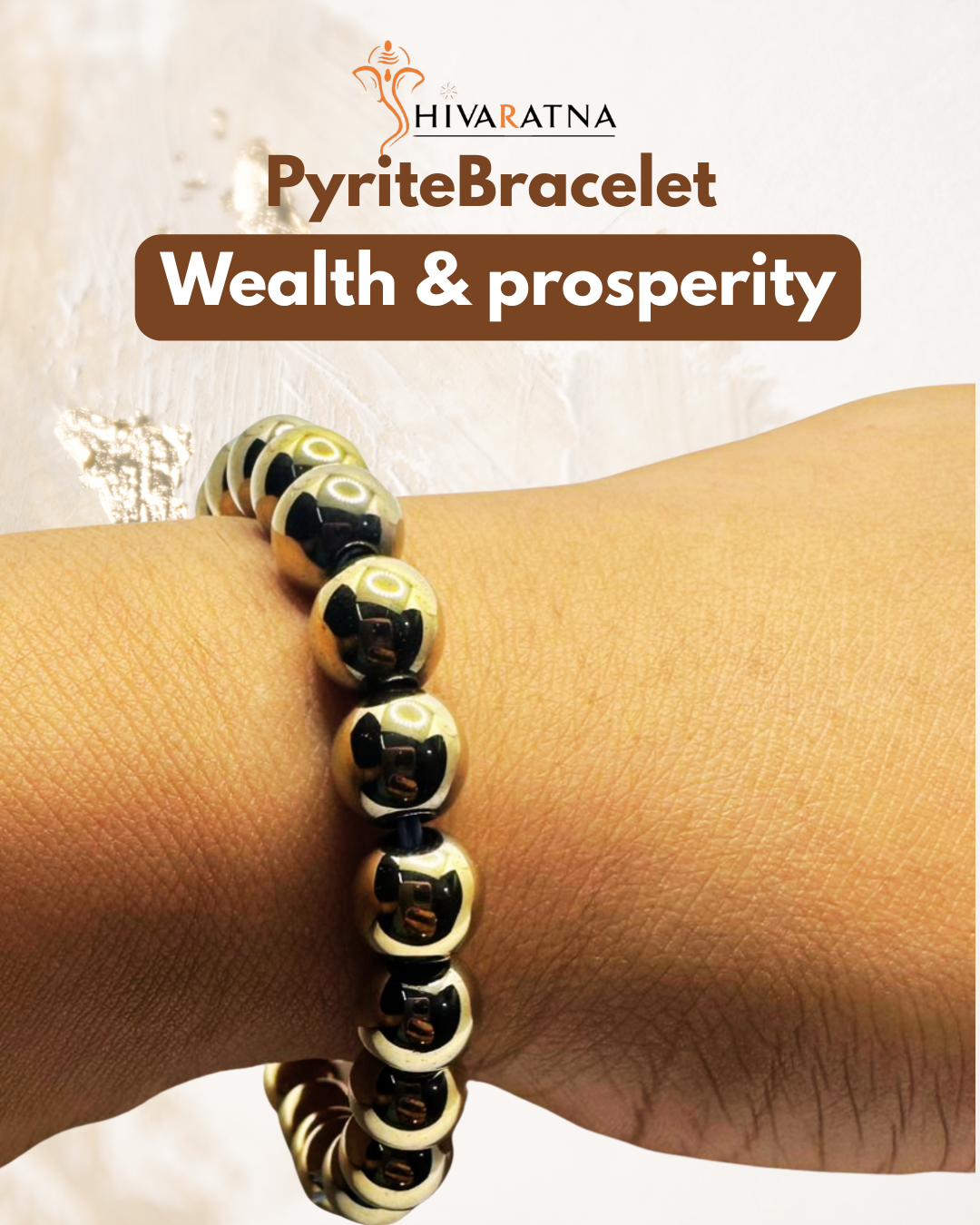 pyrite bracelet by shivaratna