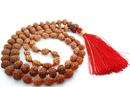 ShivaRatna Navrgraha Rudraksha Mala (72+1 Beads) -Lab Certified - ShivaRatna