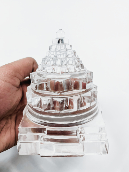 ShivaRatna Sphatik Shree Yantra - 937 Gram - ShivaRatna