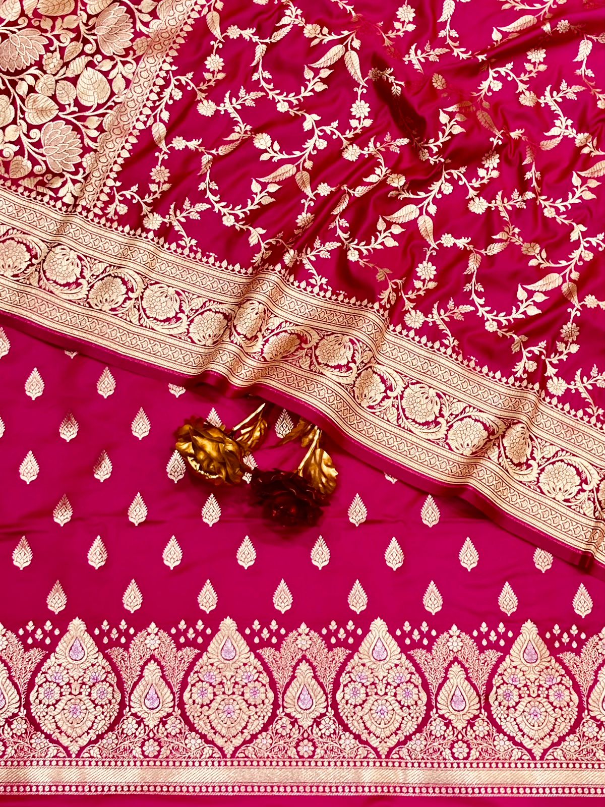 ShivaRatna  katan silk handloom Suit set