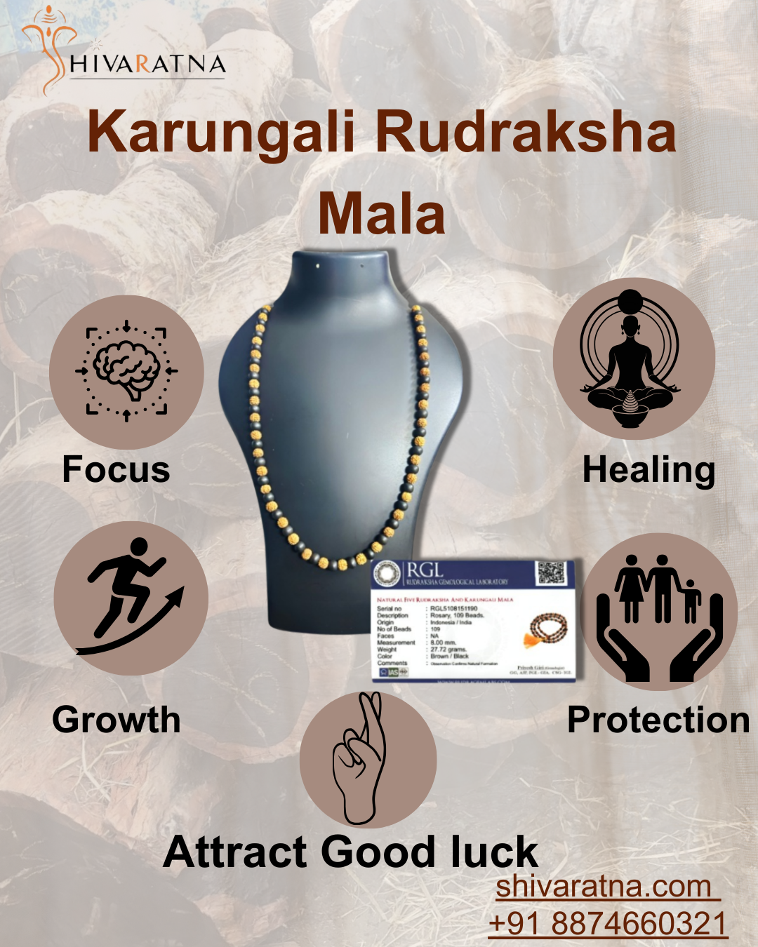 hand picked by shivaratna iso certified
