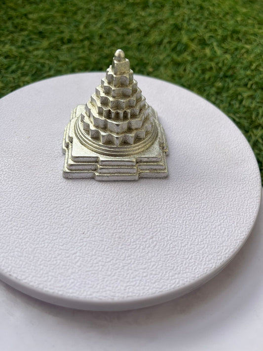 ShivaRatna 248 Gram Parad Shri Yantra/Mercury Shree Yantra - Made in Pure Parad (Mercury)