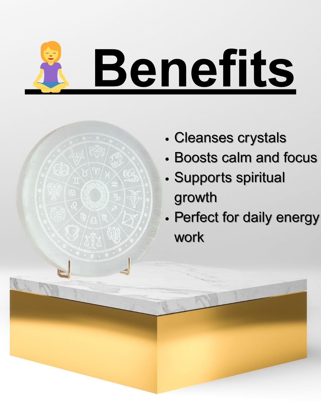 benefits of selenite plate