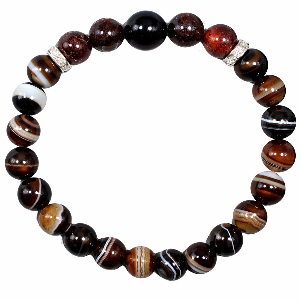 ShivaRatna Gemini Cosmic Harmony Bracelet – Duality & Inner Strength - ShivaRatna