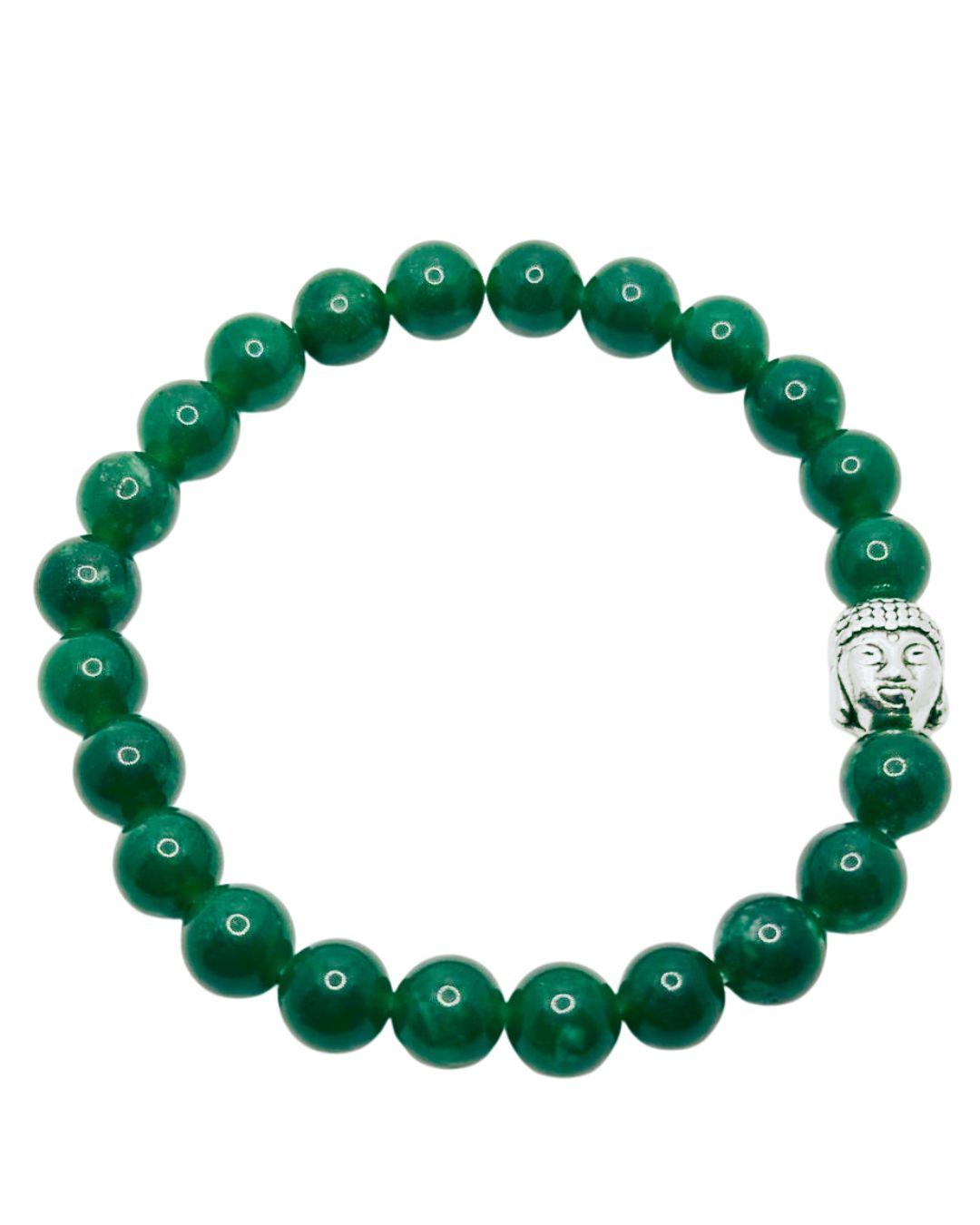 ShivaRatna Green Jade Bracelet - ShivaRatna