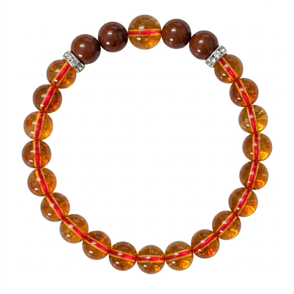 ShivaRatna Leo Spiritual Healing Bracelet – Confidence, Strength & Leadership - ShivaRatna
