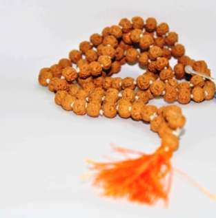 ShivaRatna 6 Mukhi Rudraksha Mala (108+1 beads)- Lab Certified - ShivaRatna