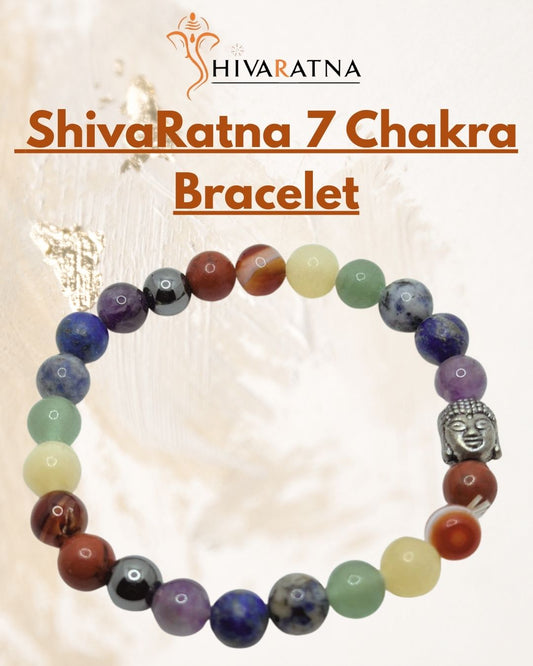 shivaratna 7 chakar stone bracelet