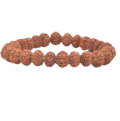 ShivaRatna 8 Mukhi Rudraksh Bracelet (Indonesian Origin)