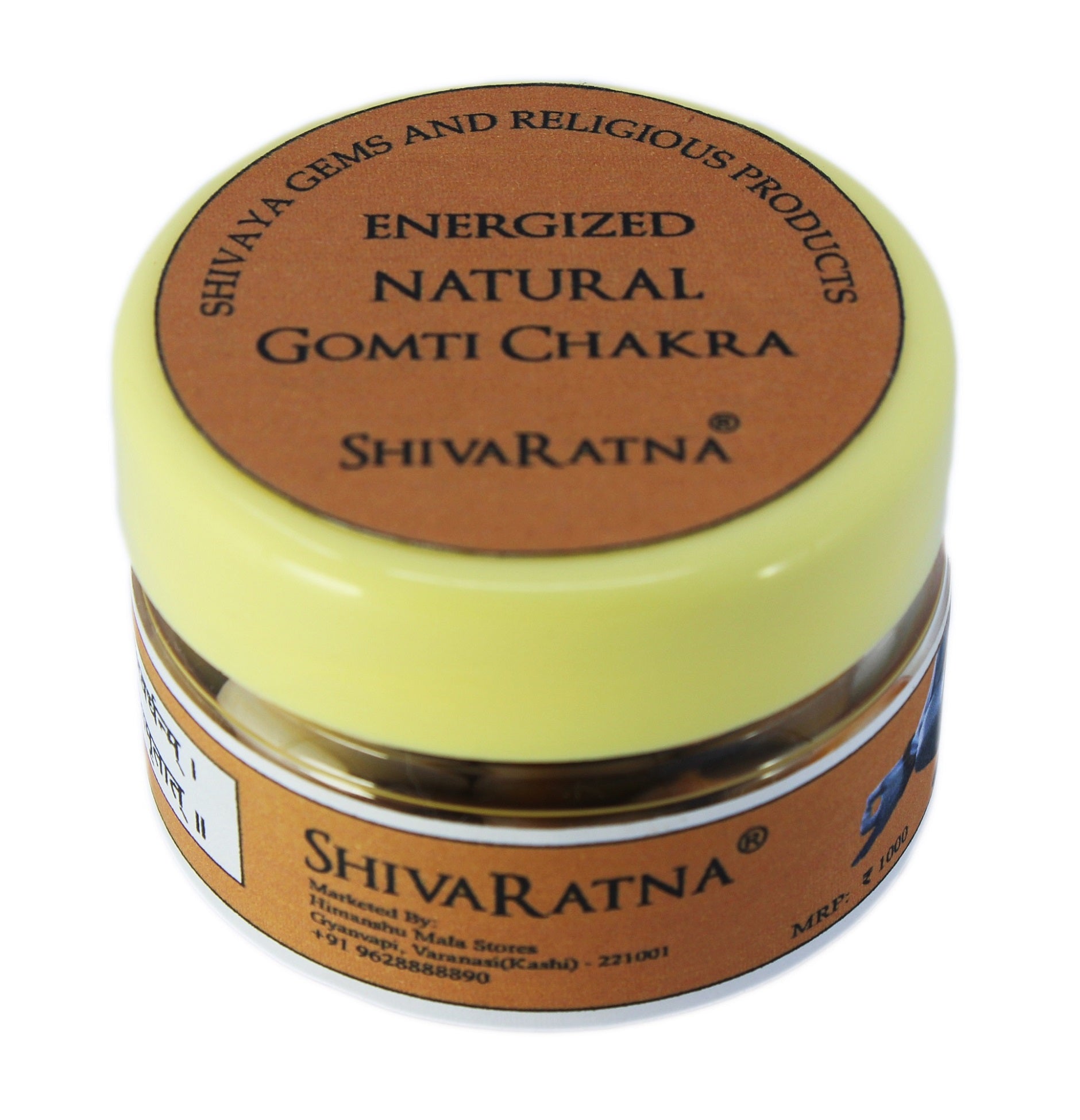 ShivaRatna Natural Gomti Chakra (Good Shape and No Damage) - - 21 Hand Picked Pieces - ShivaRatna