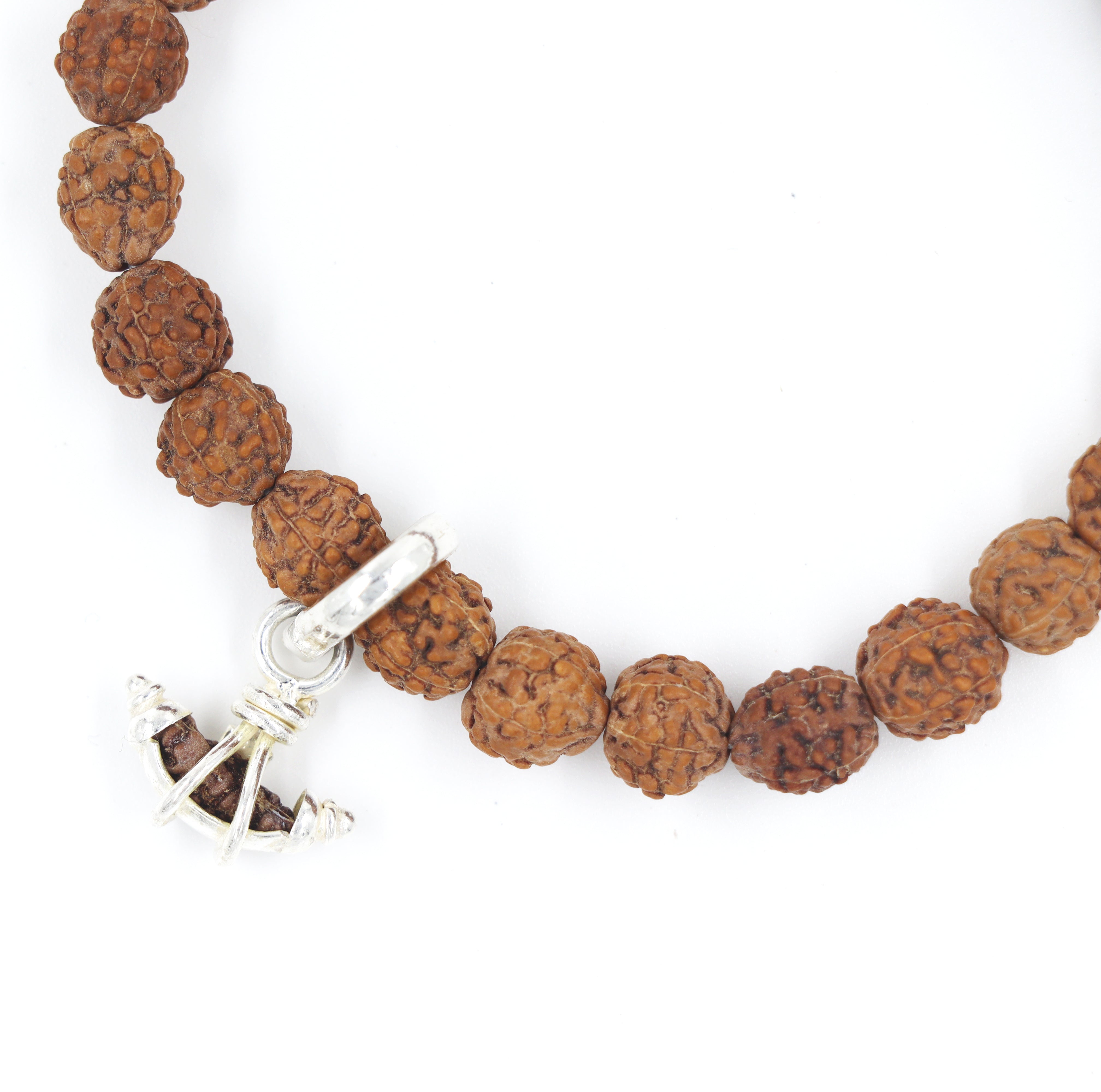 Brown One Mukhi Rudraksha Bracelet, For Shiva Pujan at Rs 1100/piece in  Hathras