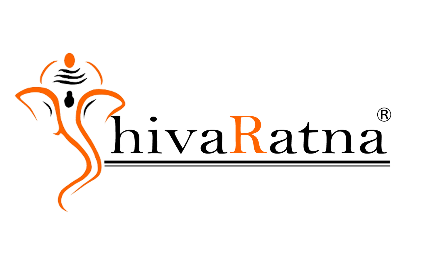 ShivaRatna 1 Mukhi Rudraksha + 5 Mukhi Rudraksha (54 Beads) Made in Pure Silver - ShivaRatna