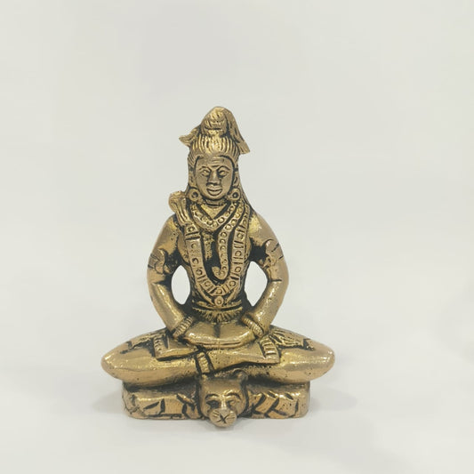 ShivaRatna  Lord Shiv ji And Hanuman ji Brass Statues - Orignal Brass