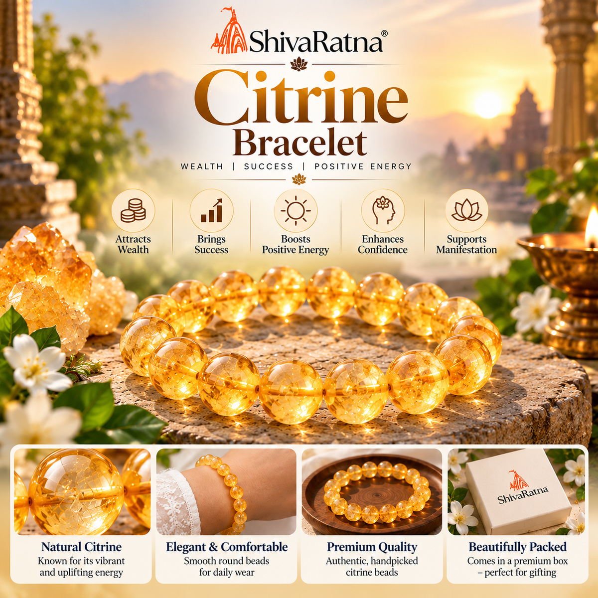 benefits of citrine bracelet