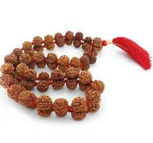 ShivaRatna Gaurishankar Kantha Rudraksha Mala-32 beads (lab Certified) - ShivaRatna