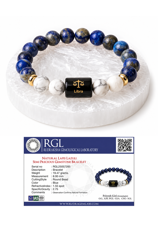 lab certified libra shivaatna bracelet