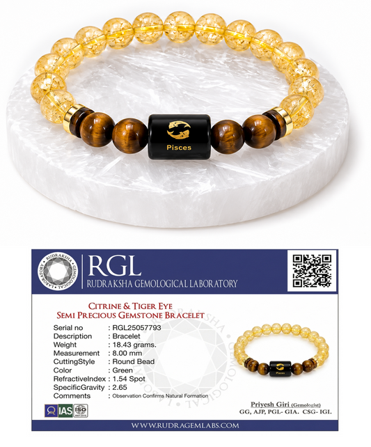 shivaratna zodiac pieces bracelet