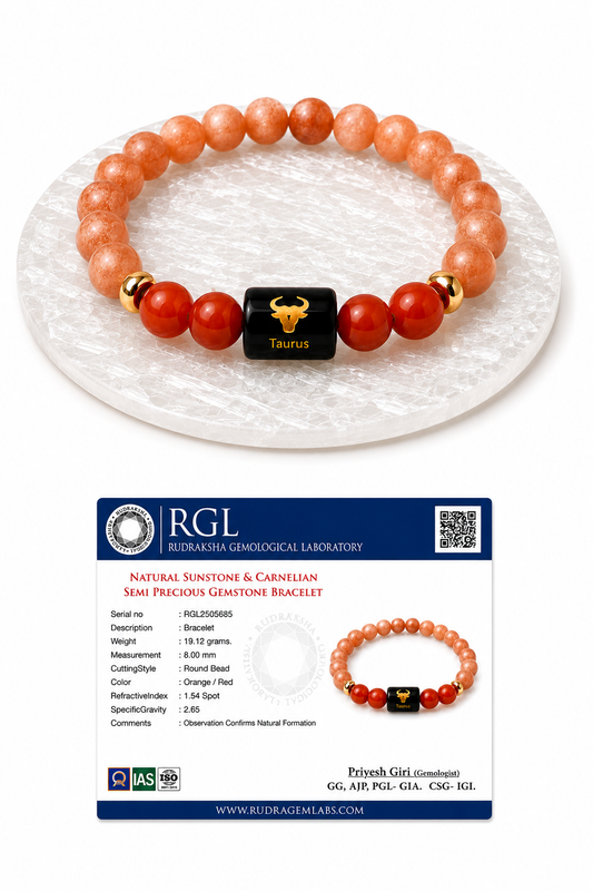 taurus bracelet by shivaratna