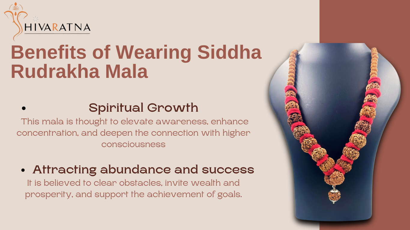 benefits of wearing siddh mala by shivaratna